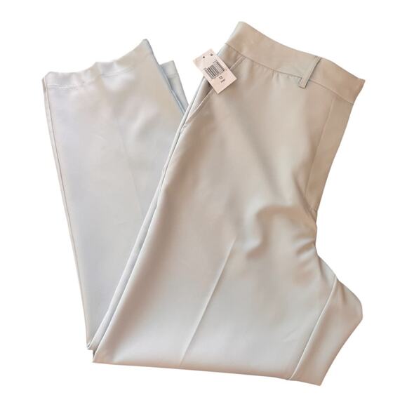 BAGATELLE Women's Pale Blue Straight Leg Suit Trouser Pant Size 12 - Picture 3 of 8